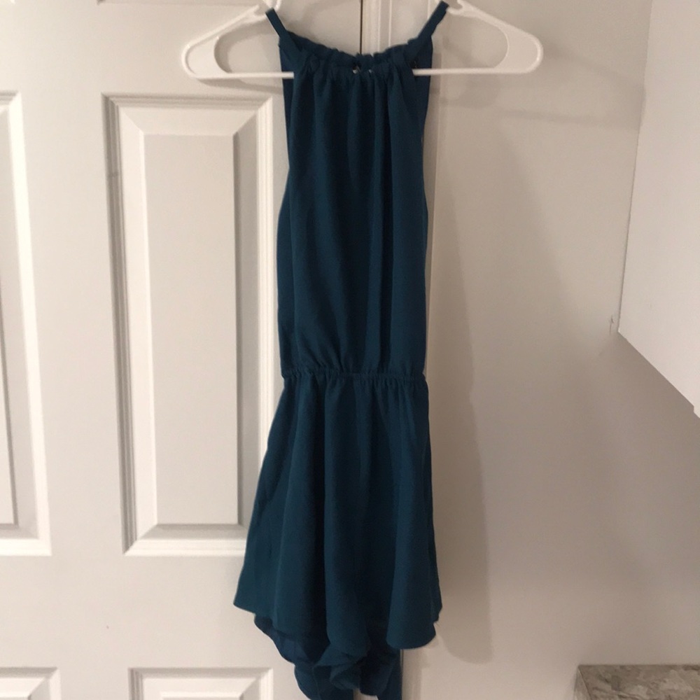 Teal romper from the fifth.